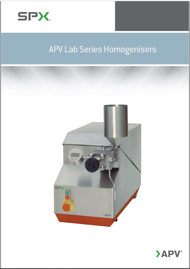 APV Lab Series Homogenisers